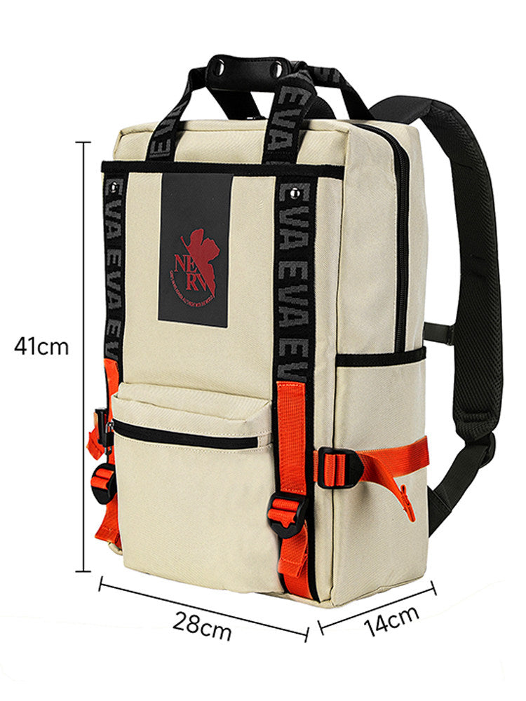 Neon Genesis Evangelion Nylon Backpack with Laptop Sleeve
