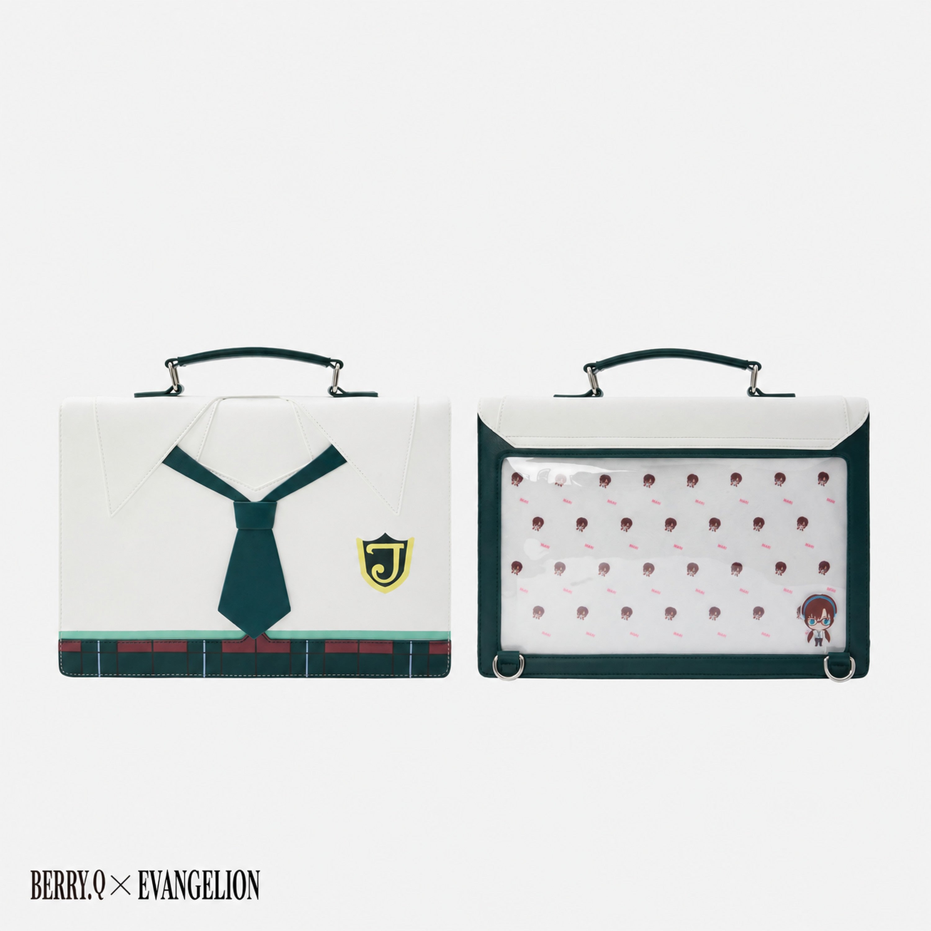 Officially Licensed Evangelion Chibi School Ita Bag by BerryQ