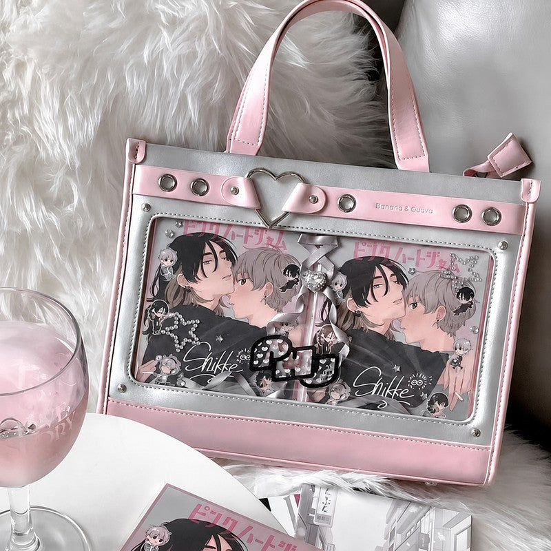 Banana & Guava Textured Chain of Love Pact Ita Bag