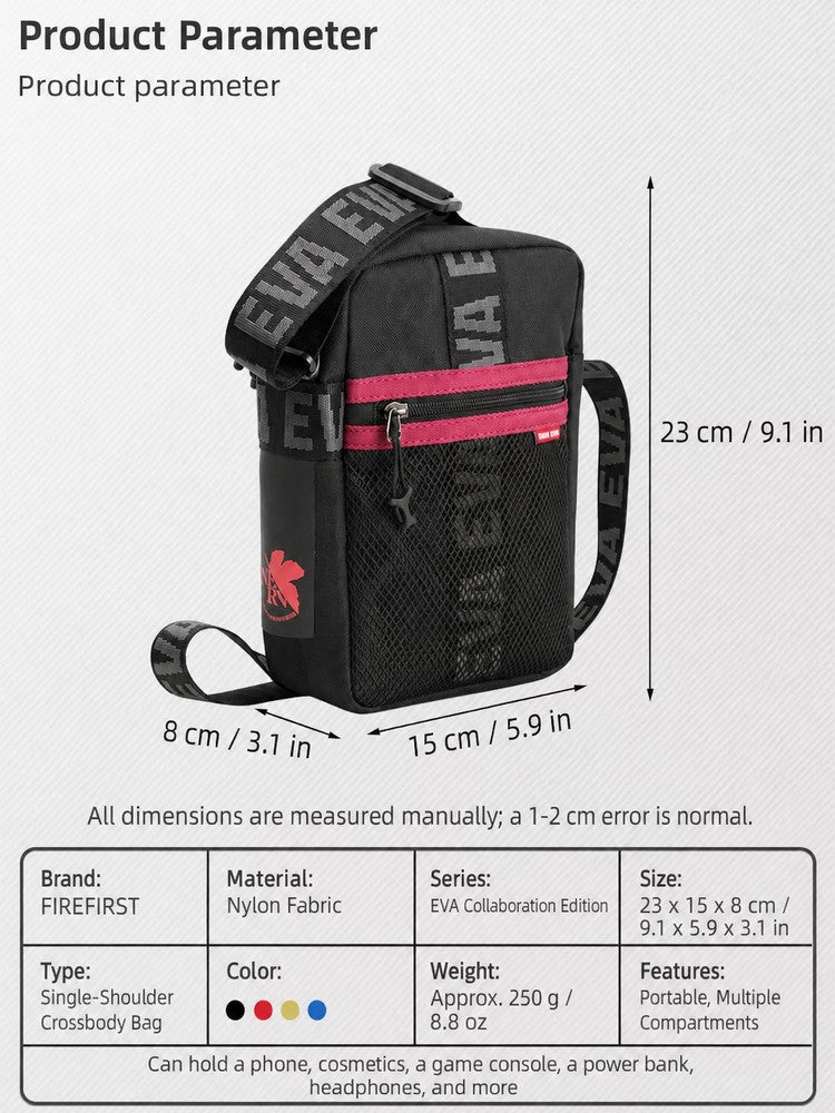 Officially Licensed Evangelion Asuka Crossbody Bag