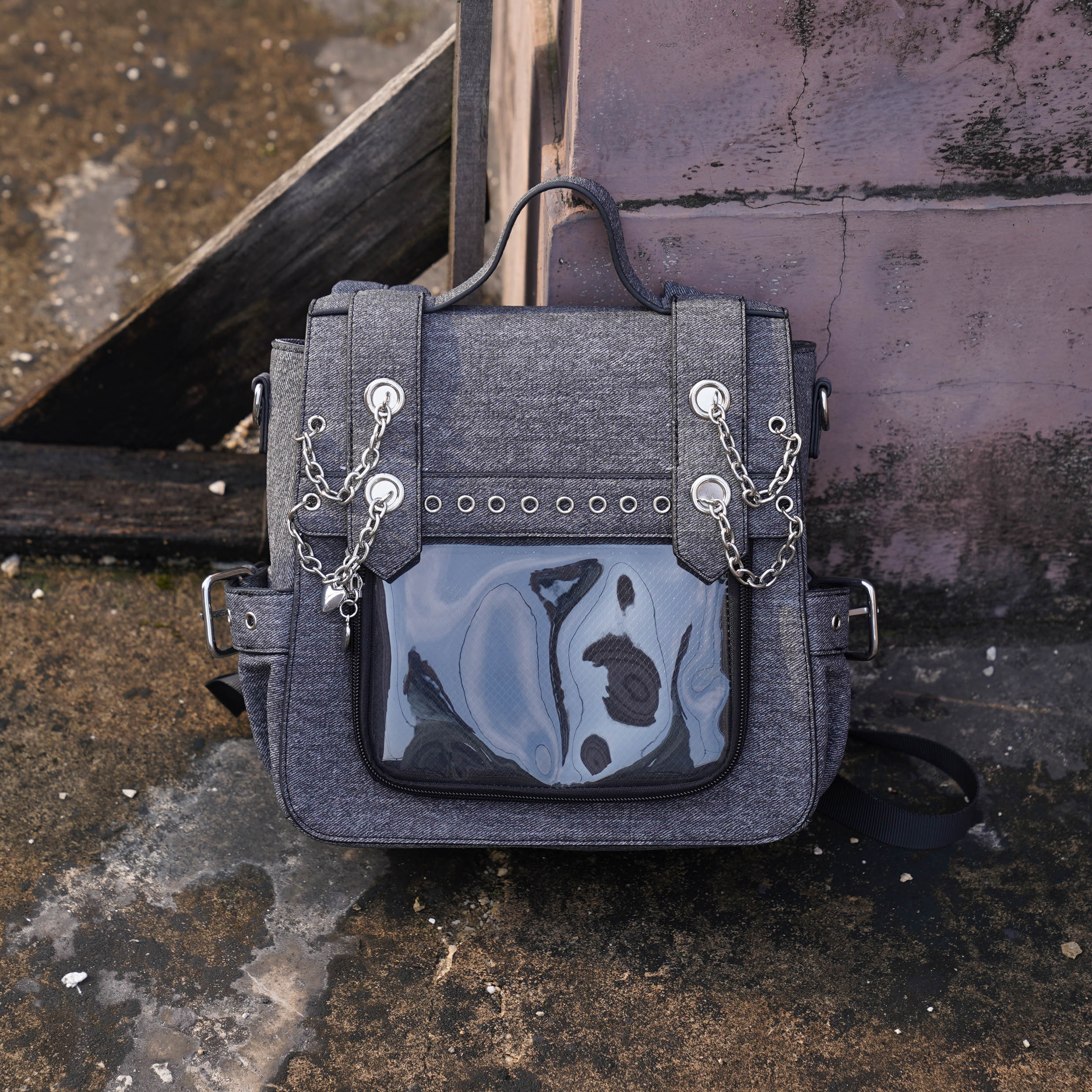 Morning Glory Chain Ita Backpack, Convertible 3-Way