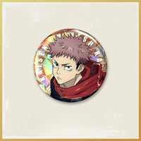 Official Licensed Jujutsu Kaisen Season 2 Holographic Double Flash Badge - 2.95 inches (75mm)