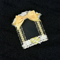 Handmade Lace Card Holder with Star Decoration