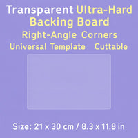 Customizable PVC Ita Bag Insert Board for Badges
