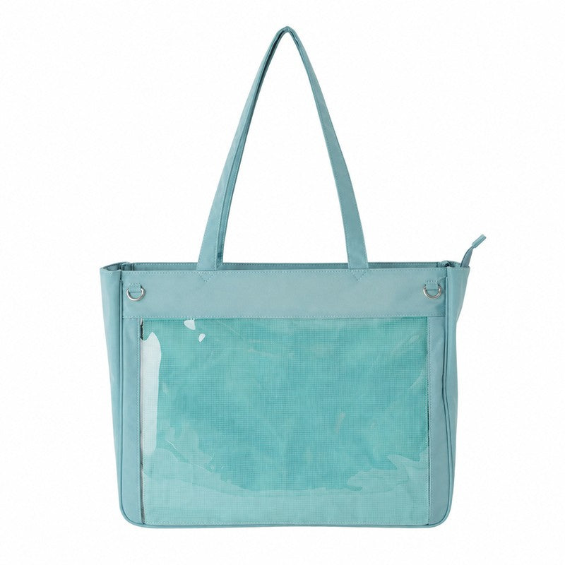 WEGO HARAJUKU L Hobo Ita Shoulder Bag for Badges