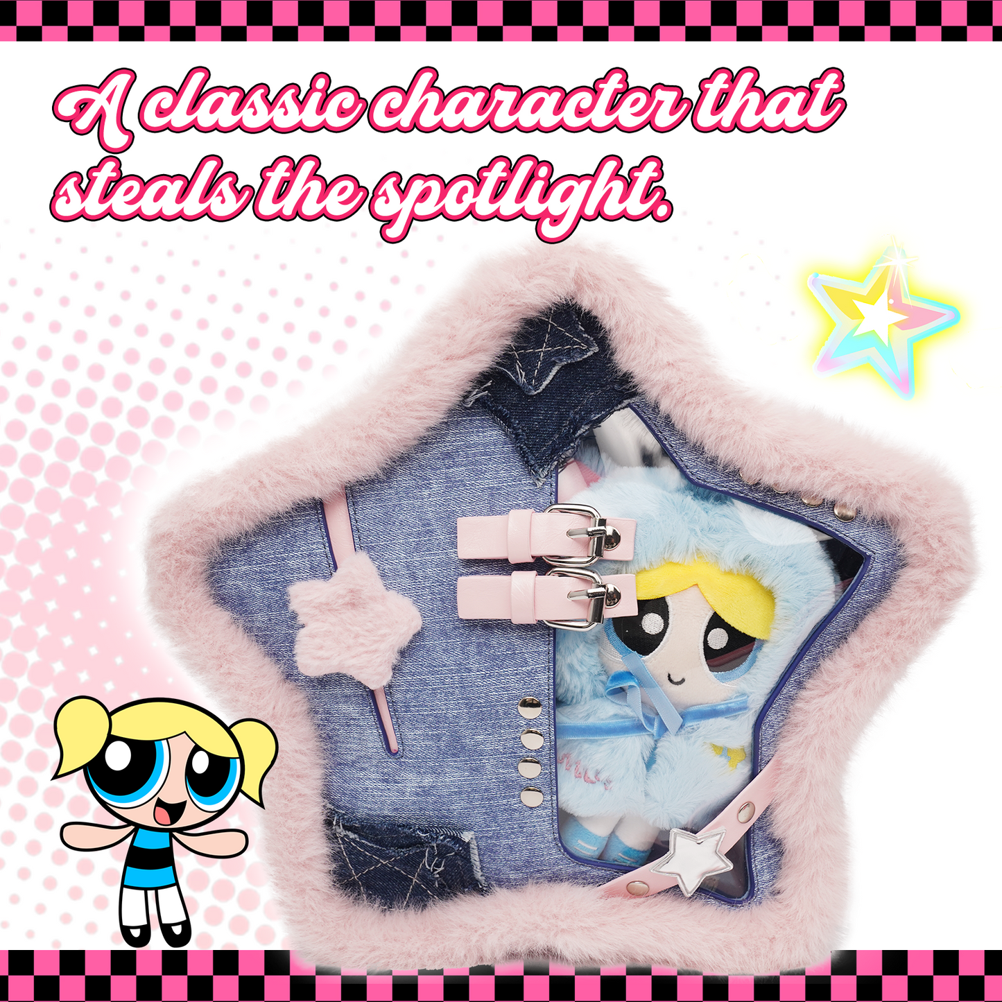 Starry Bag – Display Shoulder Bag for Plushies & Charms