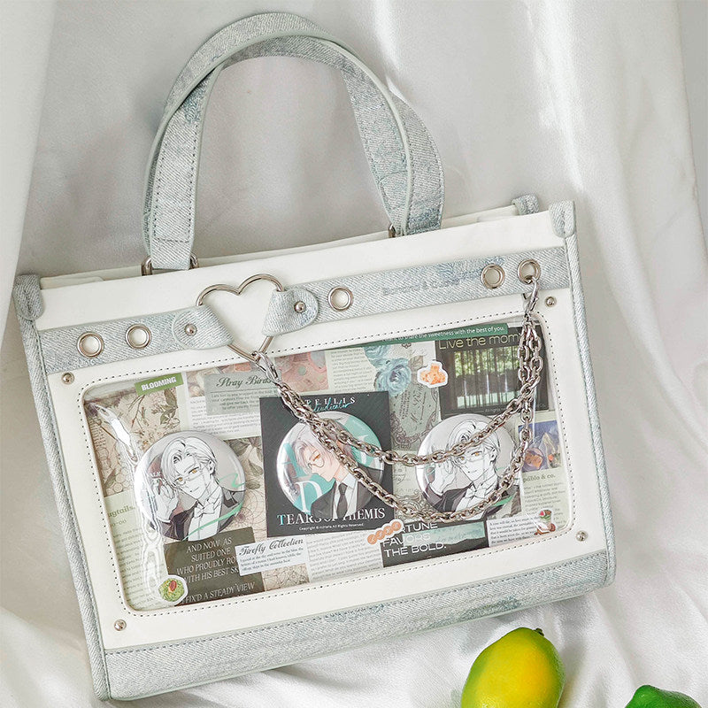 Banana & Guava Textured Chain of Love Pact Ita Bag