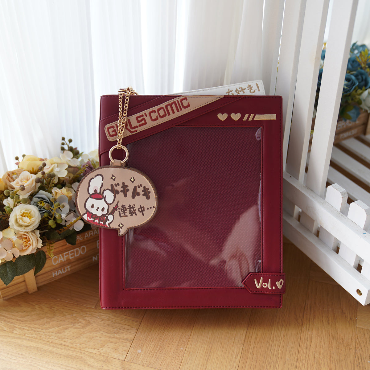 Morning Glory Comic Ita Bag in Shoulder or Backpack Style