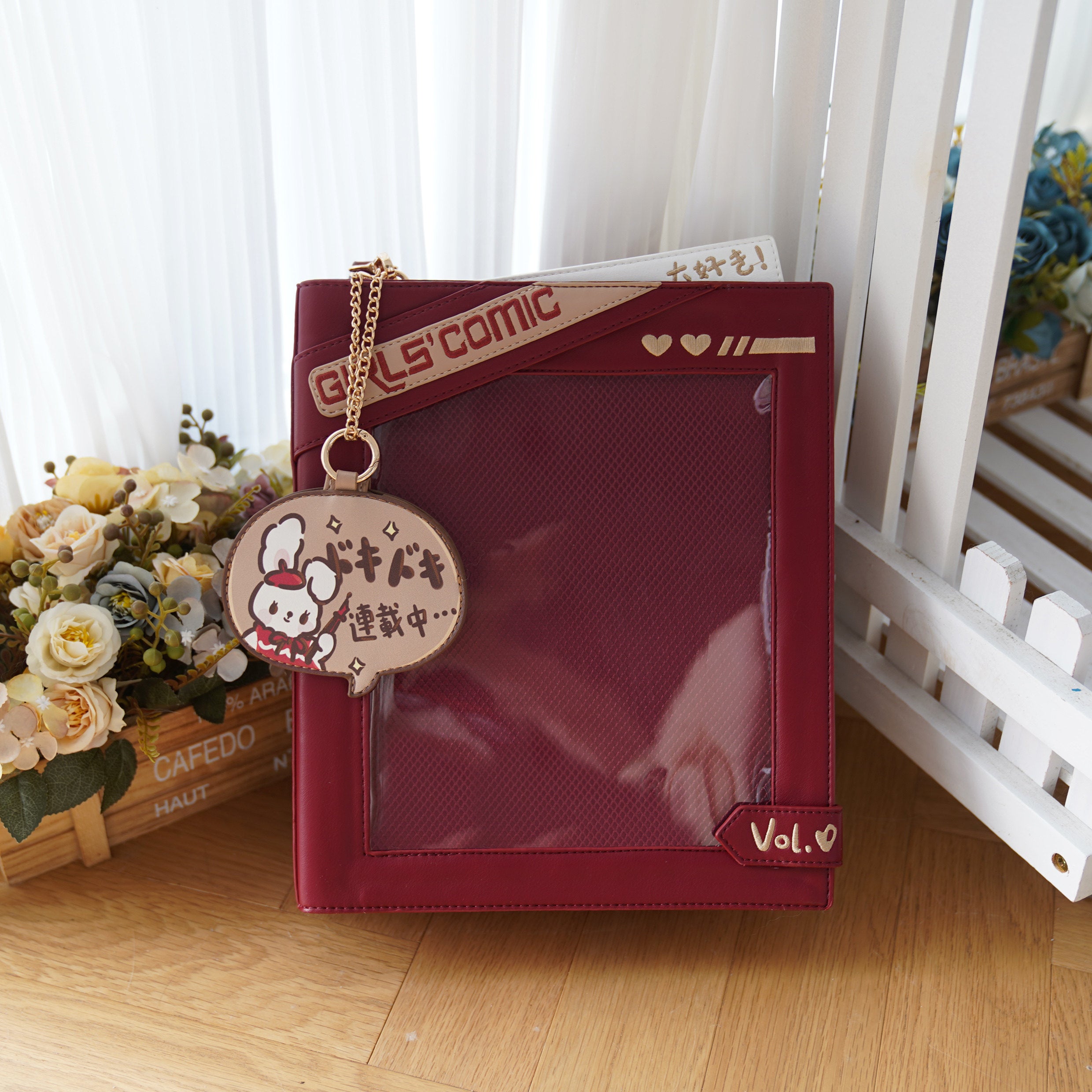 Morning Glory Comic Ita Bag in Shoulder or Backpack Style