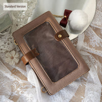Morning Glory Bow Ita Crossbody Bag in PU Leather