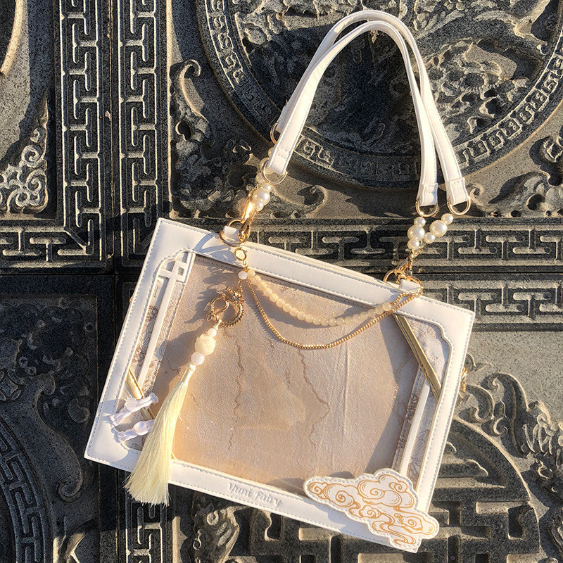 Feilong Zaitian Chinese-Style Ita Bag with Window