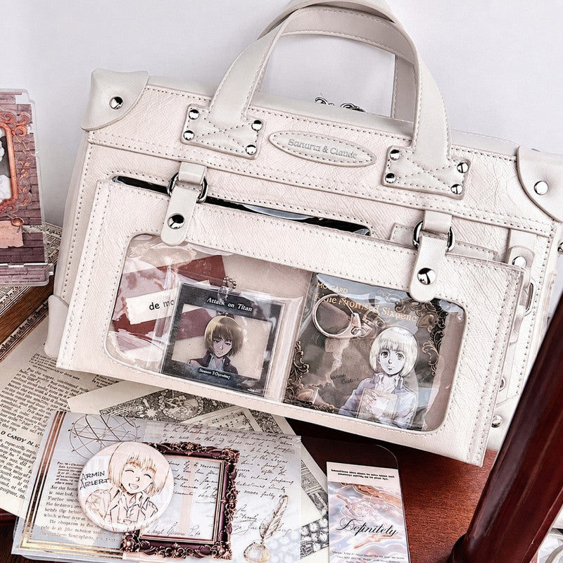 Banana & Guava Structured Ita Bag with Display Window