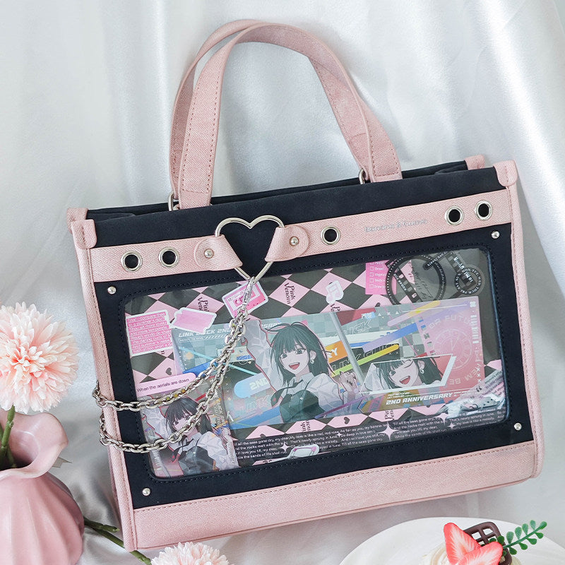 Banana & Guava Textured Chain of Love Pact Ita Bag