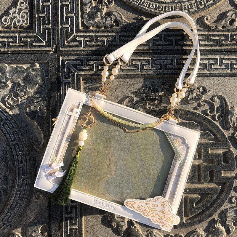 Feilong Zaitian Chinese-Style Ita Bag with Window