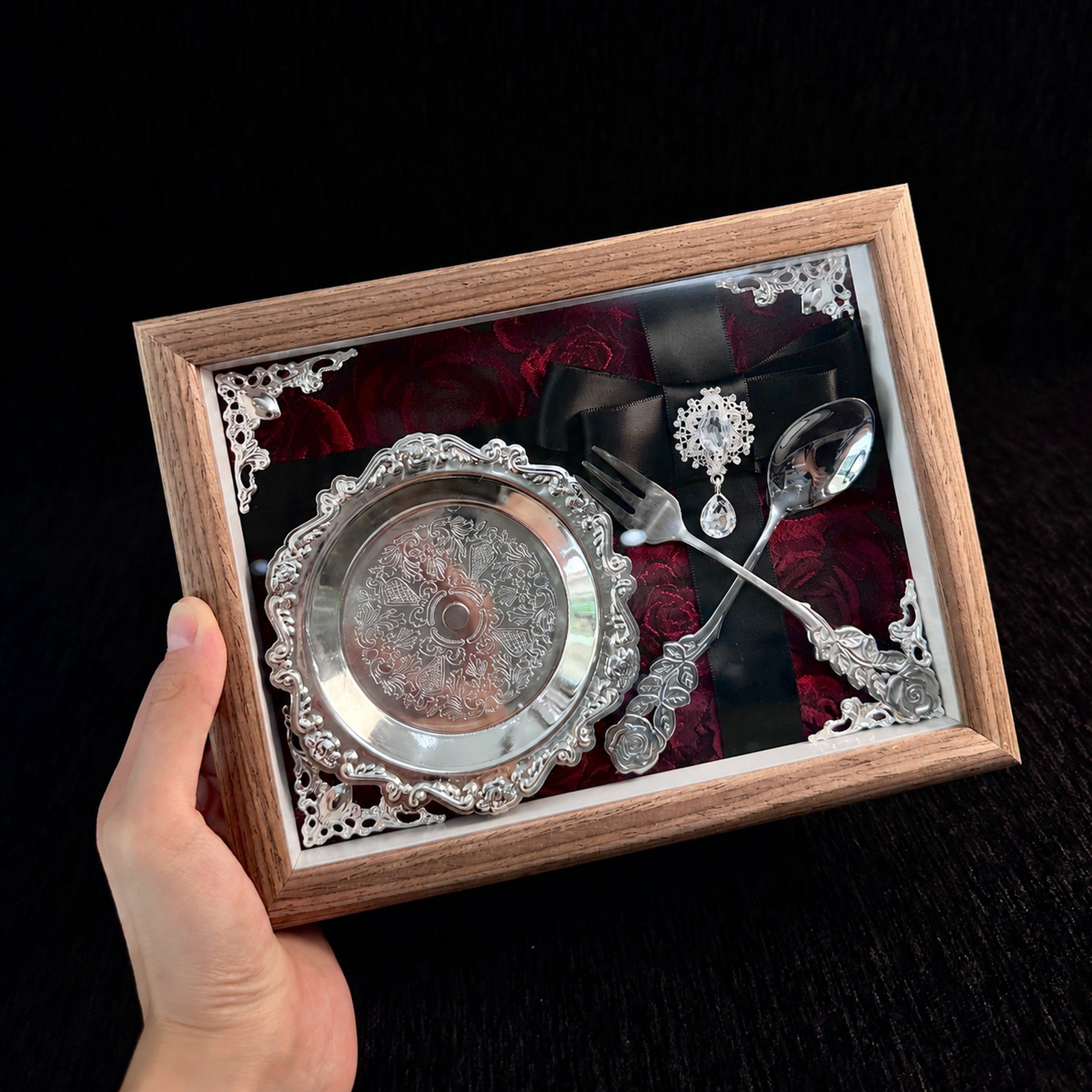 Baiwu Handmade Gothic Ita Board Insert for Ita Bags