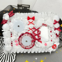 (Custom size) Enchanted Ribbon Itabag Display Insert - Holds 2 Badges and 1 Photocard Perfectly-Finished Ita Board Original Handmade