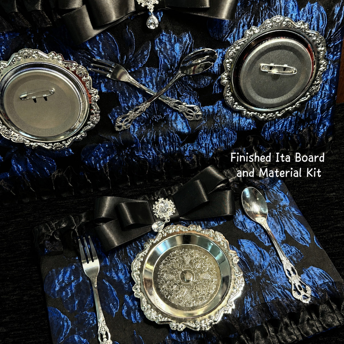 Baiwu Handmade Gothic Ita Board Insert for Ita Bags