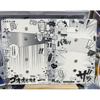 (Custom size) Manga Speech Bubble Itabag Insert — Fits 2 To 4 Badges Perfectly — Original Handmade Ita Board