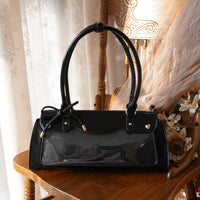 Morning Glory Structured Ita Shoulder Bag with Insert Board