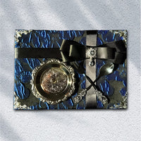 (Custom size) Mystic Castle Itabag Display Insert -Holds one Badge perfectly-Finished Ita Board Original Handmade