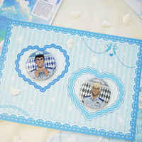 8 Sheets of Background Boards for Ita Bag - Cute Accent Style