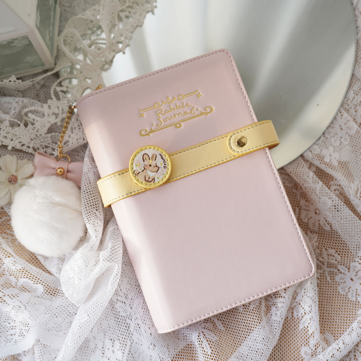 Morning Glory Bow Ita Crossbody Bag in PU Leather