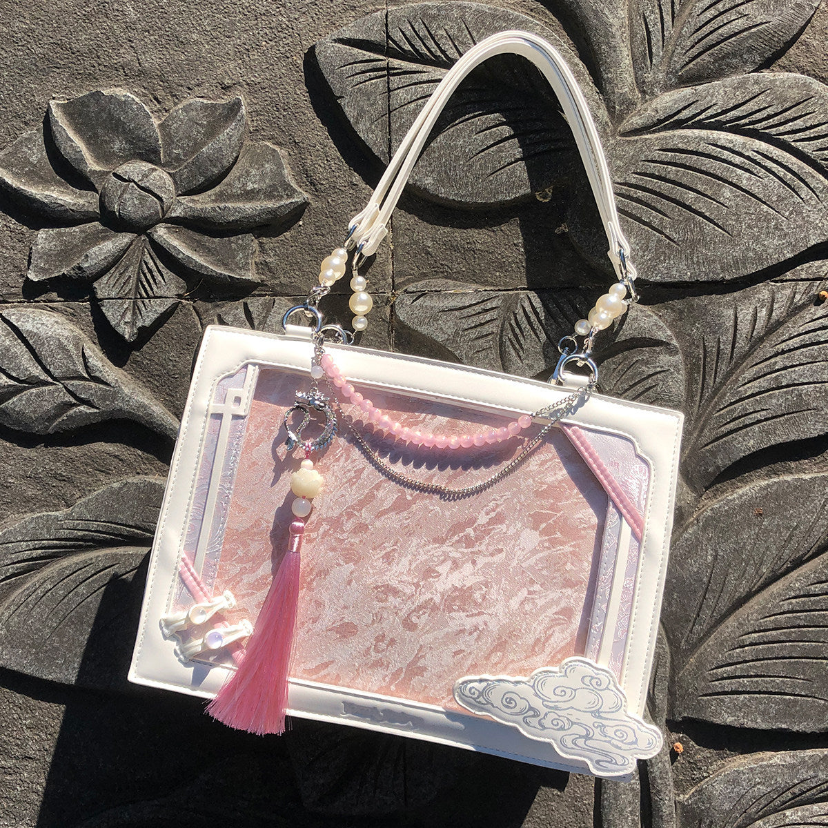 Feilong Zaitian Chinese-Style Ita Bag with Window