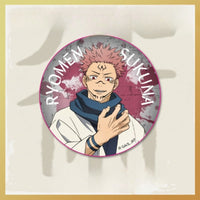 Licensed BOOMCOMIC Jujutsu Kaisen Holographic Badges-22.8inches（58mm） badges
