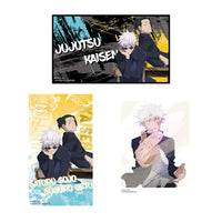 Official Licensed Jujutsu Kaisen Season 2 Flash Limited Gojo Satoru & Suguru Geto Gold Foil Postcard Card 3.54X6.06 inches