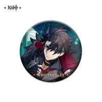 [Official Genshin Impact] Character Badge –  2.28inches(58mm) – Furina & Kaedehara Kazuha – Genshin Themed Series