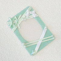 3-Inch Original Woven Solid Color Card Holder