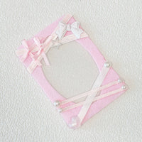 3-Inch Original Woven Solid Color Card Holder