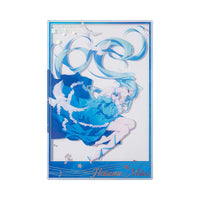 Moeyu Hatsune Miku Goods Acrylic Transparent Card Photo Clock in Ornament