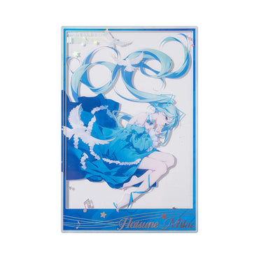 Moeyu Hatsune Miku Goods Acrylic Transparent Card Photo Clock in Ornament