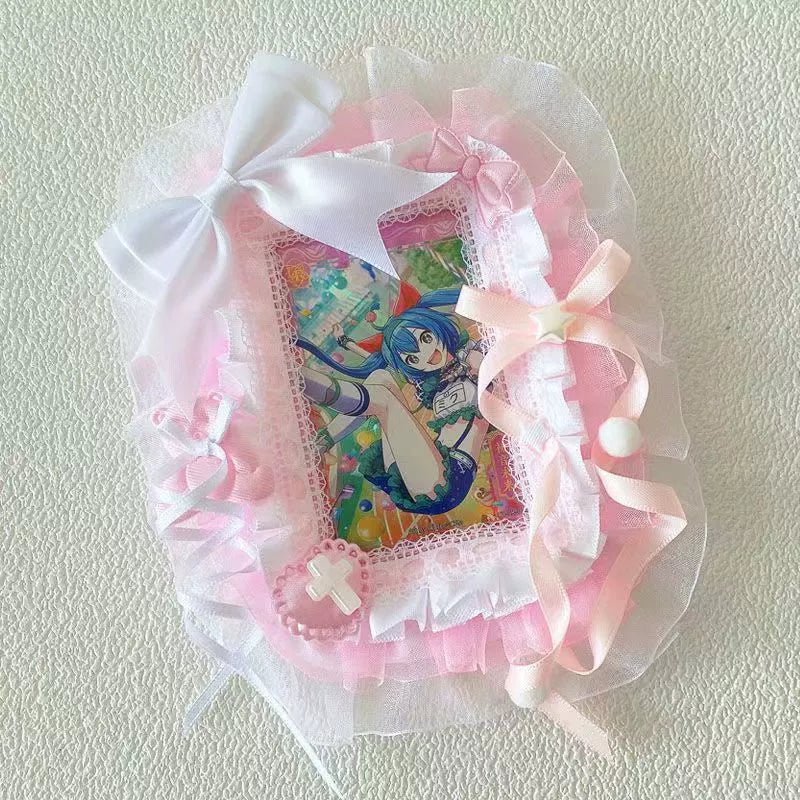 Original Lace / Cat Ears / Bow Card Holder