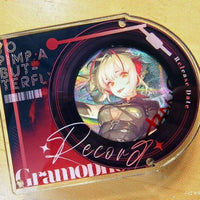 Clear Acrylic CD-Style Badge Display Stand — Fits 58mm Badges