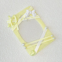 3-Inch Original Woven Solid Color Card Holder