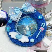 Handmade Donut Badge Holder – Ita Bag Decoration Base for 2.28-2.95 inch (58mm-75mm) Badges