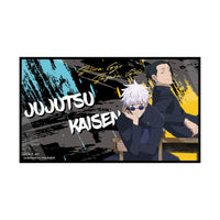 Official Licensed Jujutsu Kaisen Season 2 Flash Limited Gojo Satoru & Suguru Geto Gold Foil Postcard Card 3.54X6.06 inches