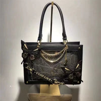 Lolita Gothic Spider Web Dark Series Pain Bag Labyrinth Butterfly Girl Casual Shoulder Crossbody Tote Bag
