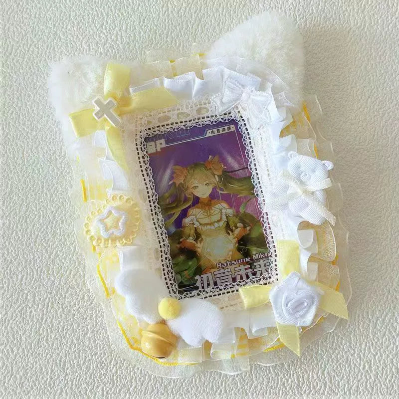 Original Lace / Cat Ears / Bow Card Holder