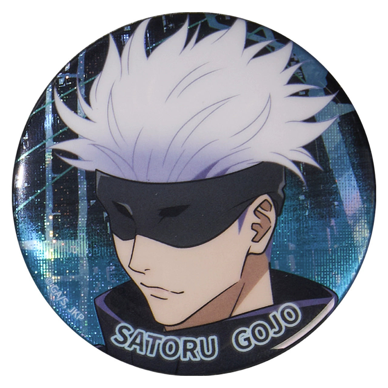 Licensed BOOMCOMIC Jujutsu Kaisen Satoru Gojo Reflective Badgers -22.8inches（58mm）- Season 2 Kaigyoku & Gyokusetsu Arc