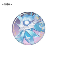 Lisenced Genshin Impact Genius Invokation TCG Tournament Series Tinplate Badge - 2.95 inches (75mm)