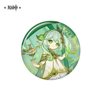Lisenced Genshin Impact Genius Invokation TCG Tournament Series Tinplate Badge - 2.95 inches (75mm)