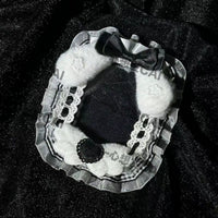 Original Lace Fabric Card Holder