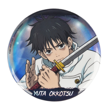 Licensed BOOMCOMIC Jujutsu Kaisen Holographic Badges-22.8inches（58mm）