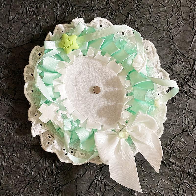 Handmade Cake Badge Holder – Ita Bag Decoration Base for 2.28-2.95 inch (58mm-75mm) Badges