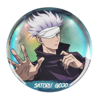 Licensed BOOMCOMIC Jujutsu Kaisen Holographic Badges-22.8inches（58mm）