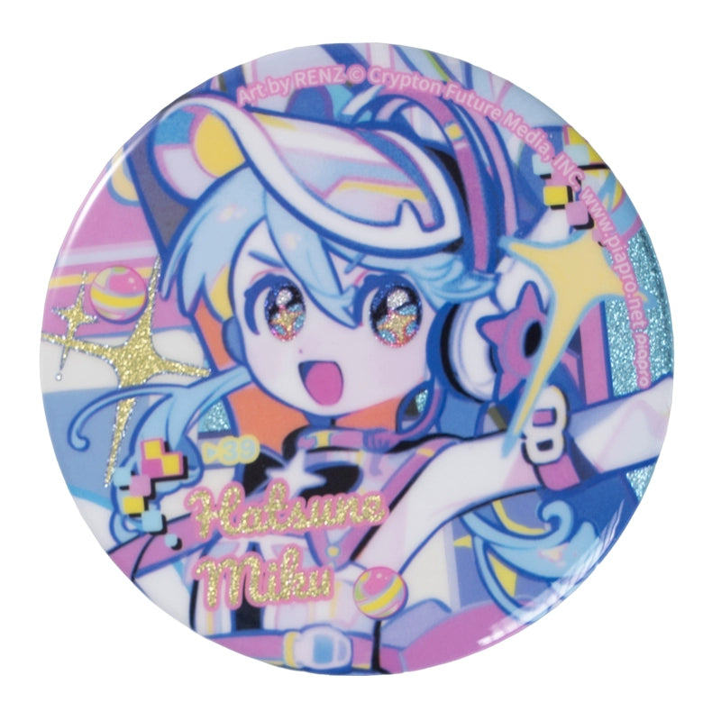Moeyu Hatsune Miku Mirror Meet Retro and Future Series Badge Miku Commemorative Badge Goods