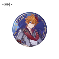 Lisenced Genshin Impact Genius Invokation TCG Tournament Series Tinplate Badge - 2.95 inches (75mm)